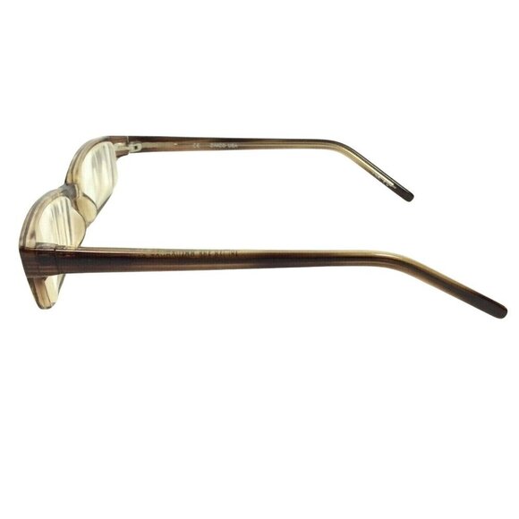 Zimco USA Brown Rectangular Eyeglasses Frames 49 19 135 Add Your Custom Lenses - Picture 4 of 6